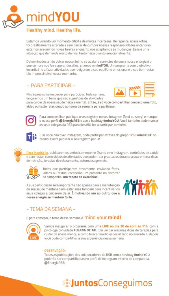 Comunicacao Interna Covid e-mail eventos online