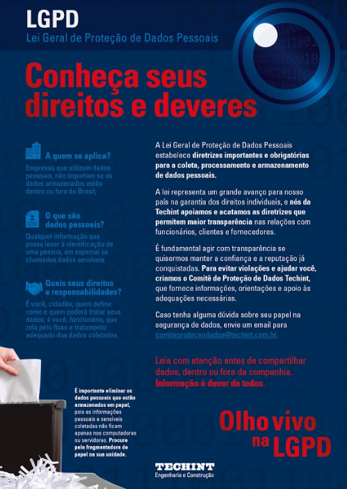 comunicação interna cartaz